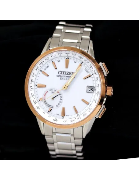 Citizen Exceed GPS  CC3054-55B JDM  sapphire crystal titanium case and bracelet