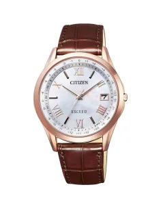 Citizen Exceed CB1112-07W JDM 38mm Titanium case Radio-control Sapphire crystal Crocodrile