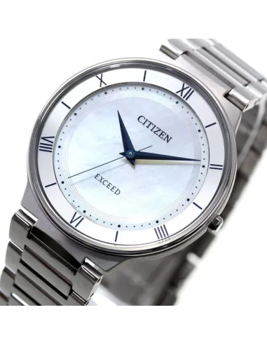 reloj titanio hombre Citizen Exceed AR0080-58A JDM 36mm Cristal de Zafiro