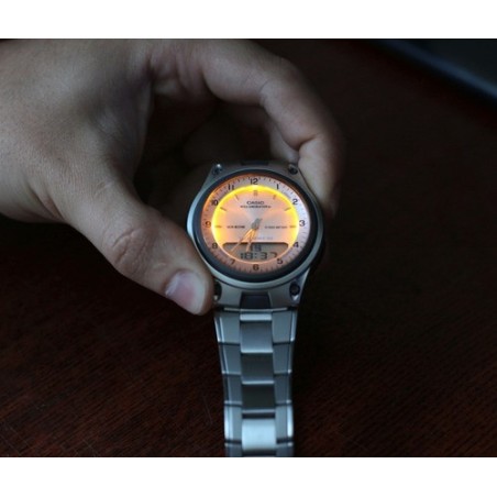 reloj hombre CASIO aw-80d-7a Hora Mundial - 30 telememo - 10 años batería