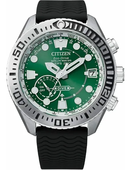 reloj titanio GPS hombre CITIZEN PROMASTER CC5001-00W 47mm ECO-DRIVE SATELLITE WAVE GPS DIVER'S