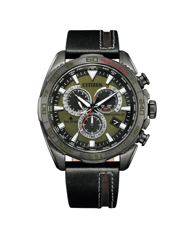 RELOJ Radio-control hombre CITIZEN PROMASTER LAND THE MOMENT OF ADVENTURE CB5037-17X JDM 44.6MM 200m WR cristal de zafiro