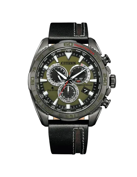 RELOJ Radio-control hombre CITIZEN PROMASTER LAND THE MOMENT OF ADVENTURE CB5037-17X JDM 44.6MM 200m WR cristal de zafiro