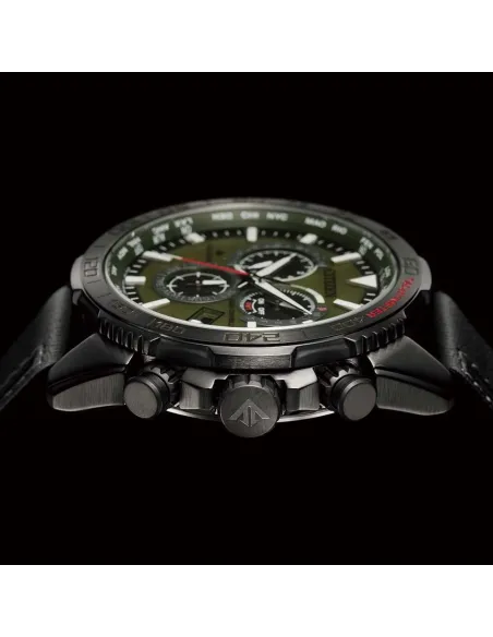 RELOJ Radio-control hombre CITIZEN PROMASTER LAND THE MOMENT OF ADVENTURE CB5037-17X JDM 44.6MM 200m WR cristal de zafiro