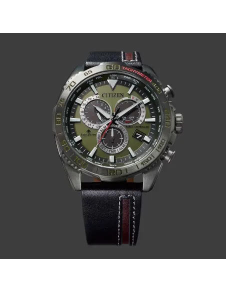 RELOJ Radio-control hombre CITIZEN PROMASTER LAND THE MOMENT OF ADVENTURE CB5037-17X JDM 44.6MM 200m WR cristal de zafiro