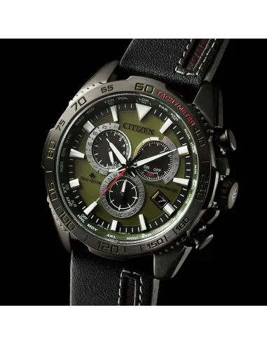 RELOJ Radio-control hombre CITIZEN PROMASTER LAND THE MOMENT OF ADVENTURE CB5037-17X JDM 44.6MM 200m WR cristal de zafiro