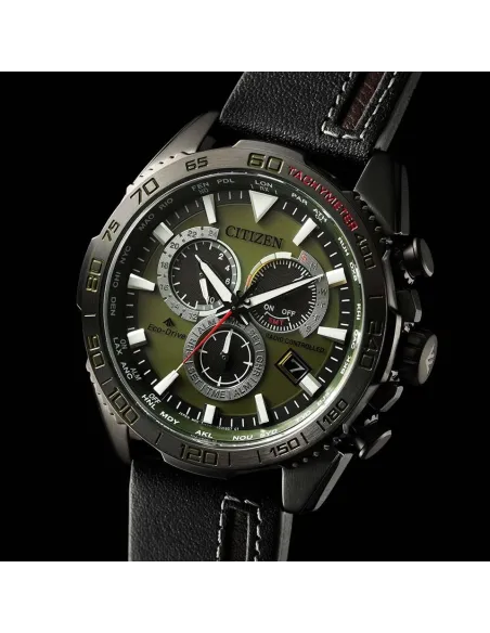 RELOJ Radio-control hombre CITIZEN PROMASTER LAND THE MOMENT OF ADVENTURE CB5037-17X JDM 44.6MM 200m WR cristal de zafiro