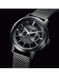 reloj hombre Citizen Ecodrive BU4034-82E JDM 41mm 100m WR correa de acero