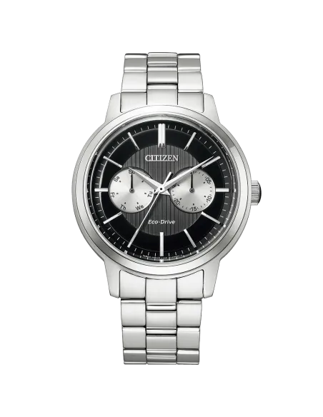 Citizen Ecodrive BU4030-91E JDM 41mm men's watch leather band 100m