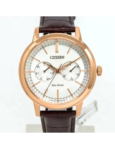 Citizen Ecodrive BU4032-11A JDM 41mm 100m WR leather band men's watch