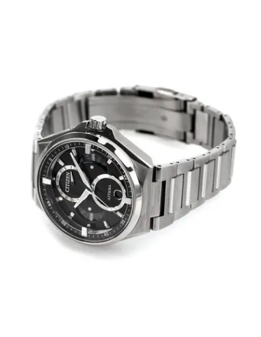 reloj titanio hombre Citizen Attesa ACT Line Triple Calendar Moon Phase BU0060-68E JDM 42mm