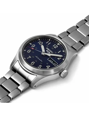 reloj automático hombre Seiko 5 Sports Field SRPG29K1 dial azul 39MM 100m
