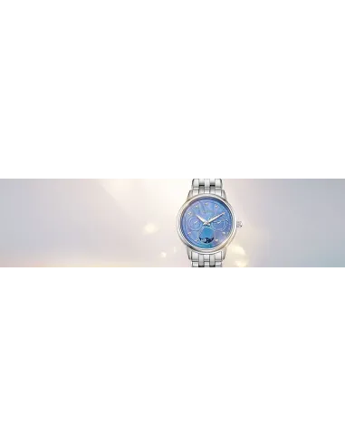 Citizen Eco-Drive Calendrier FD0000-52N 37mm Moon Phase 50m WR stainless steel bracelet Eco-drive movement (solar or light power