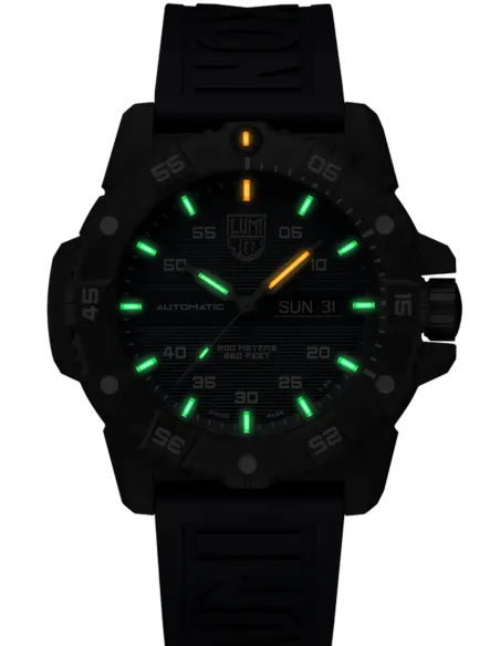 reloj automático hombre Luminox Master Carbon SEAL Automatic XS.3863  45mm 200m WR cristal de zafiro