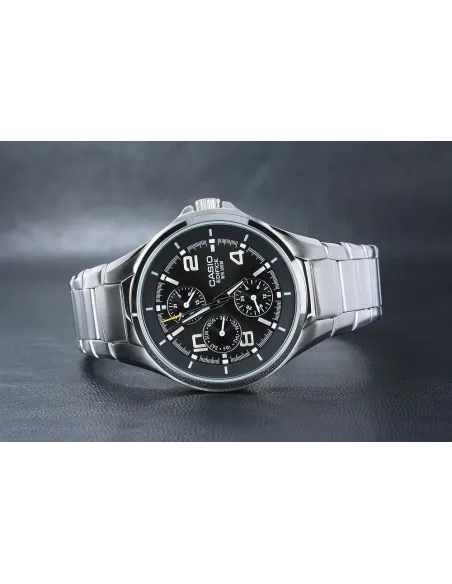 reloj hombre Casio EF-316D-1A  40.5mm 100m WR correa de acero