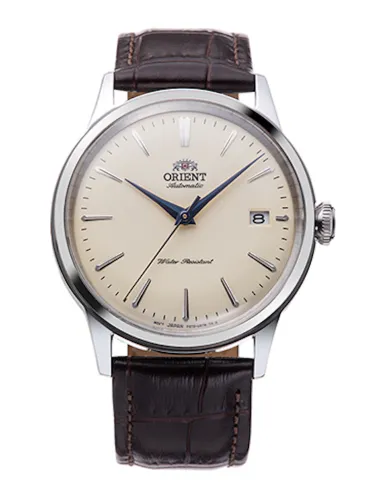 Reloj automático hombre Orient Bambino  RA-AC0M04Y 38mm correa de cuero