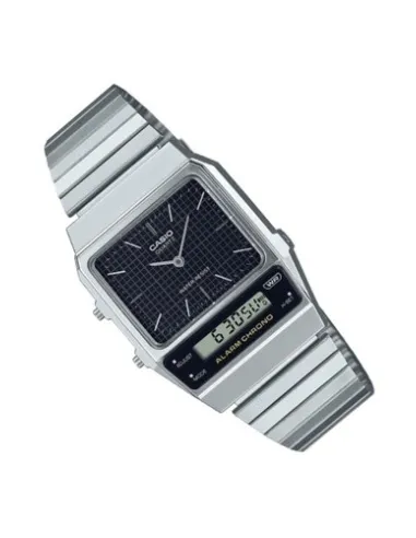 Reloj unisex Casio AQ-800E-1A Vintage Retro Edgy Ana-Digi Alarma
