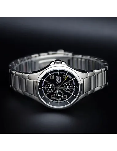 reloj hombre Casio EF-316D-1A  40.5mm 100m WR correa de acero
