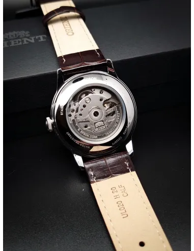Reloj automático hombre Orient Bambino  RA-AC0M04Y 38mm correa de cuero