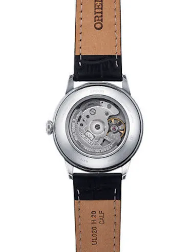 Orient Bambino RA-AC0M03S 38mm automatic men’s watch leather band