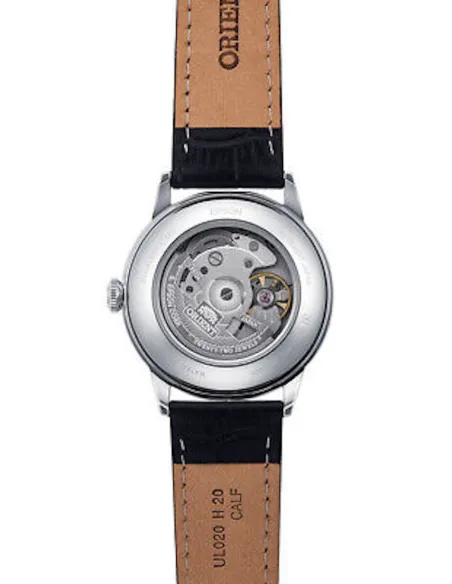 Orient Bambino RA-AC0M03S 38mm automatic men’s watch leather band