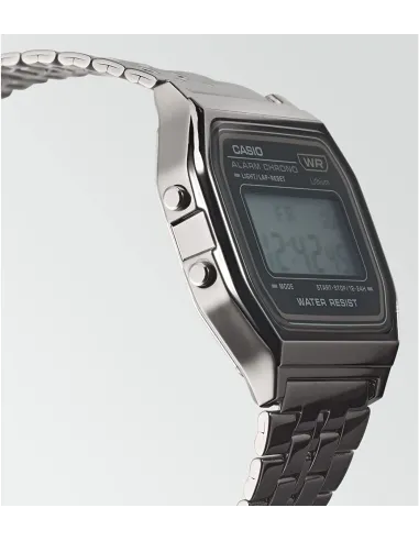 Reloj Casio vintage Digital A158WETB-1A correa de acero