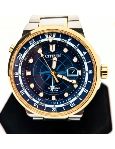 Reloj Aviador hombre Citizen Promaster Endeavor BJ7144-52L 44mm Cristal de zafiro