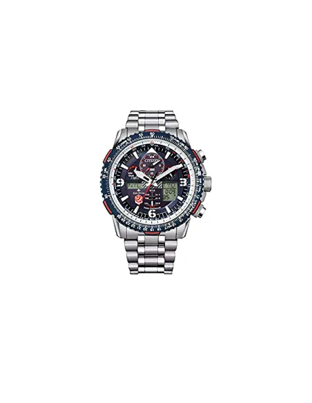 Reloj hombre Radiocontrol Citizen Promaster Skyhawk SnowBirds A-T Eco-Drive JY8071-51L  46mm Alarma