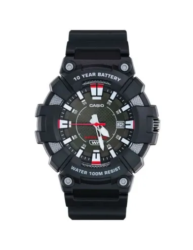 reloj deportivo hombre Casio  MW-610H-1A 10 años batería 100m WR