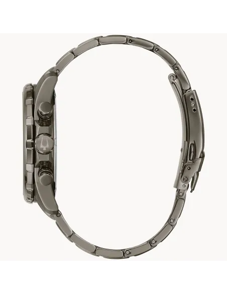 reloj cronógrafo hombre Bulova Marine Star 98B350 43mm 100m WR correa de acero