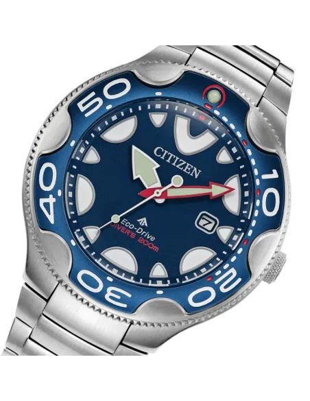reloj buceo hombre Citizen Promaster Dive Orca  BN0231-52L 46mm 200M WR Correa de acero