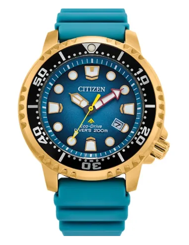 reloj hombre buceo Citizen Promaster Dive ST  BN0162-02X 44mm 200m WR correa de goma
