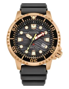 reloj de buceo hombre Citizen Promaster Dive ST  BN0163-00H 44mm 200m WR correa de goma