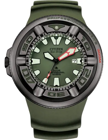 Reloj buceo hombre Citizen Promaster Ecozilla Dive ST  BJ8057-09X 48mm 300m cristal de zafiro