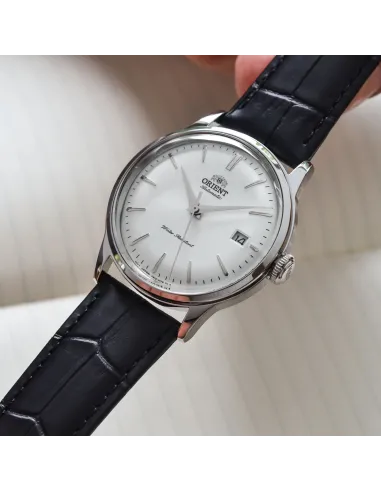 Orient Bambino RA-AC0M03S 38mm automatic men’s watch leather band