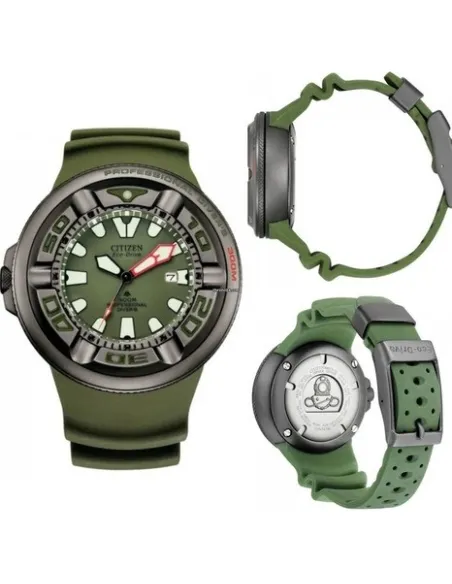 Reloj buceo hombre Citizen Promaster Ecozilla Dive ST  BJ8057-09X 48mm 300m cristal de zafiro