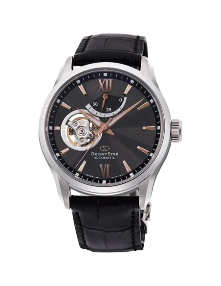 reloj automático hombre Orient Star AT-0007N Open Heart 39.3mm 100m WR cristal de zafiro