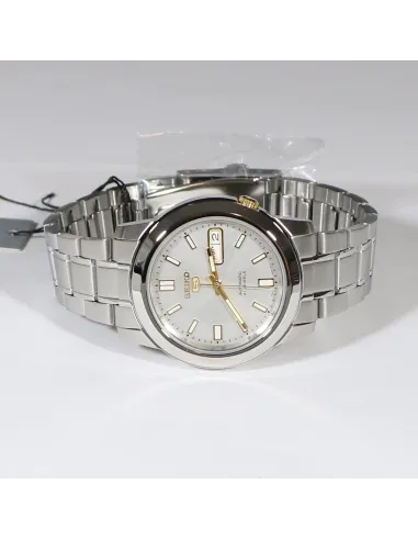 reloj automático hombre Seiko 5 SNKK09K1 39.5mm 30m WR correa de acero