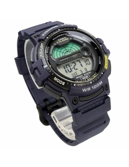 Reloj deportivo pesca hombre Casio Outgear WS-1200H-2AV 100M WR Fases Lunares