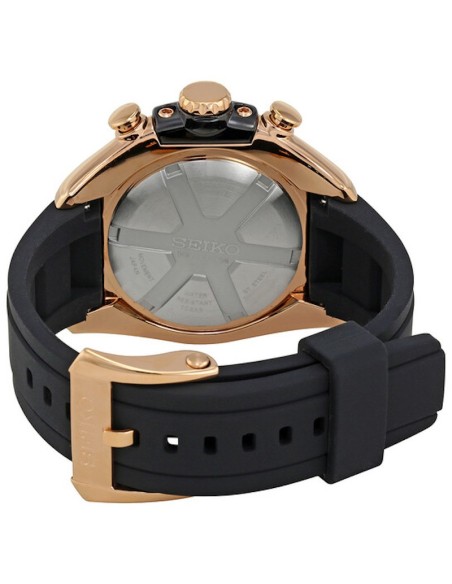 reloj cronógrafo hombre Seiko Velatura SNAF60P1 47mm Alarma Cristal de zafiro 100m WR