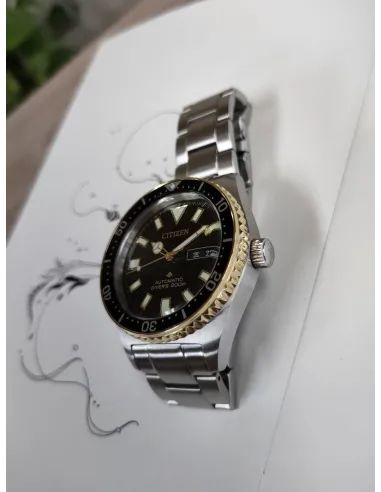 Reloj automático buceo hombre Citizen Promaster Marine NY0125-83E 41mm 200m WR