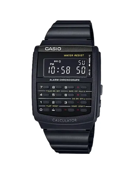 reloj calculadora clásico Casio CA506B-1AVT alarma 5 años batería Hora Mundial