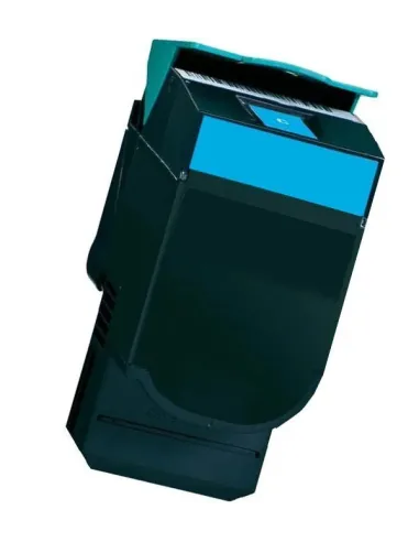 toner  Compatible cián Lexmark CS421, CS521, CS622, CX421, CX522, CX622, CX625 Cyan Cartucho de Toner 78C2XCE