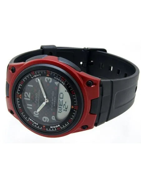 Reloj Casio aw-80-4b Analógico Digital Hombre luz led 50m water resist
