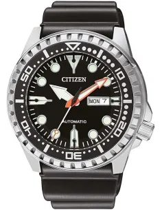 reloj automático buceo hombre Citizen NH8380-15EE 45.9mm 100m WR correa de goma