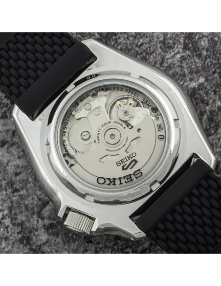 reloj automático buceo  hombre Seiko 5 Sports SRPD73K2 42.5mm 100m WR correa de acero
