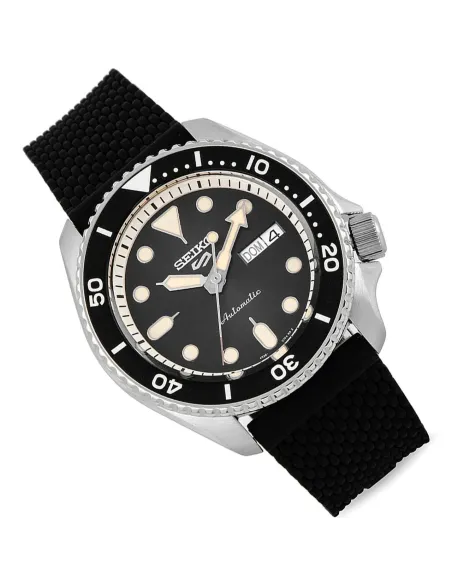 reloj automático buceo  hombre Seiko 5 Sports SRPD73K2 42.5mm 100m WR correa de acero