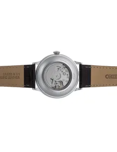 reloj automático hombre Orient Bambino RA-AK0702Y  40.5mm 30m WR Correa de cuero (admite cuerda manual) 2