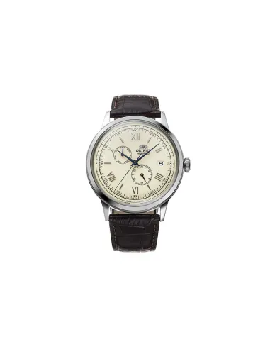 reloj automático hombre Orient Bambino RA-AK0702Y  40.5mm 30m WR Correa de cuero (admite cuerda manual)