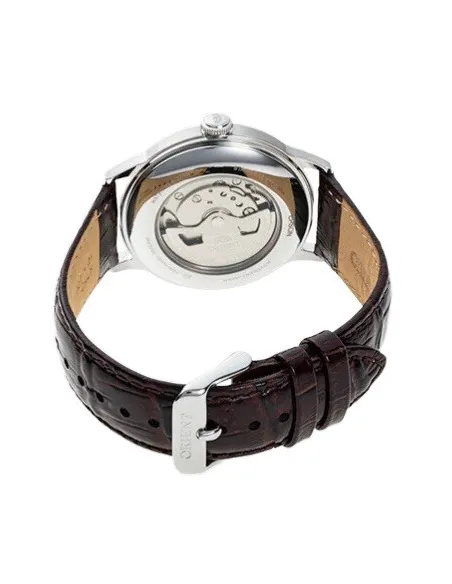 reloj automático hombre Orient Bambino RA-AK0702Y  40.5mm 30m WR Correa de cuero (admite cuerda manual)
